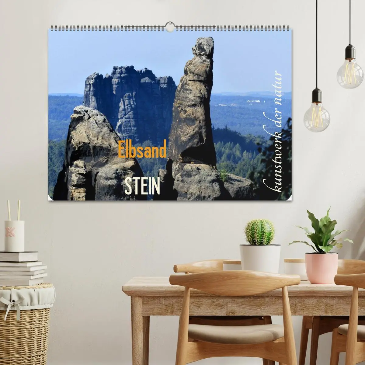 Bild: 9783457986455 | ElbsandSTEIN, kunstwerk der natur (Wandkalender 2026 DIN A2 quer),...