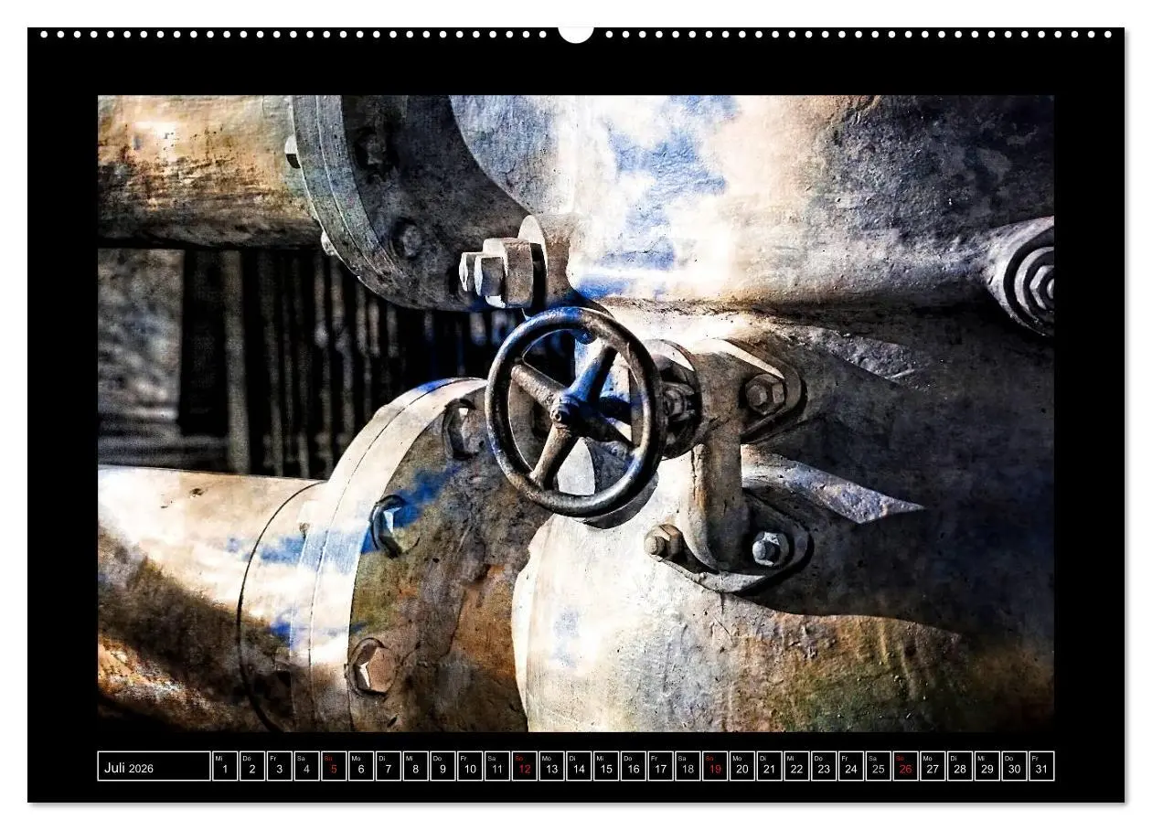 Bild: 9783516076455 | Industrie-Kunst 2026 (hochwertiger Premium Wandkalender 2026 DIN A2...