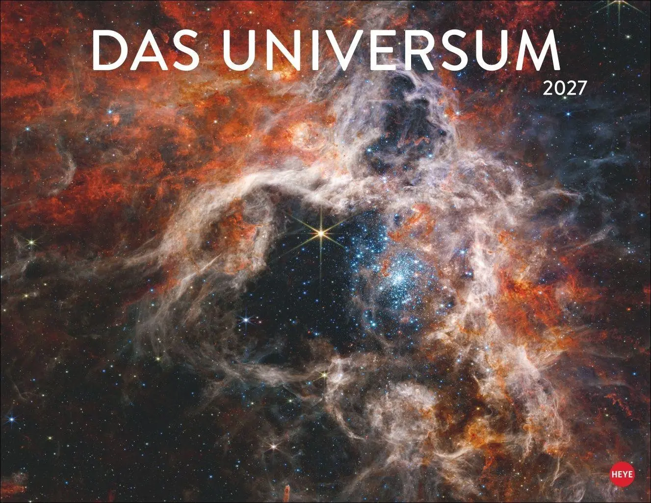 Cover: 9783756416455 | Das Universum Posterkalender 2027 | Heye | Kalender | Spiralbindung