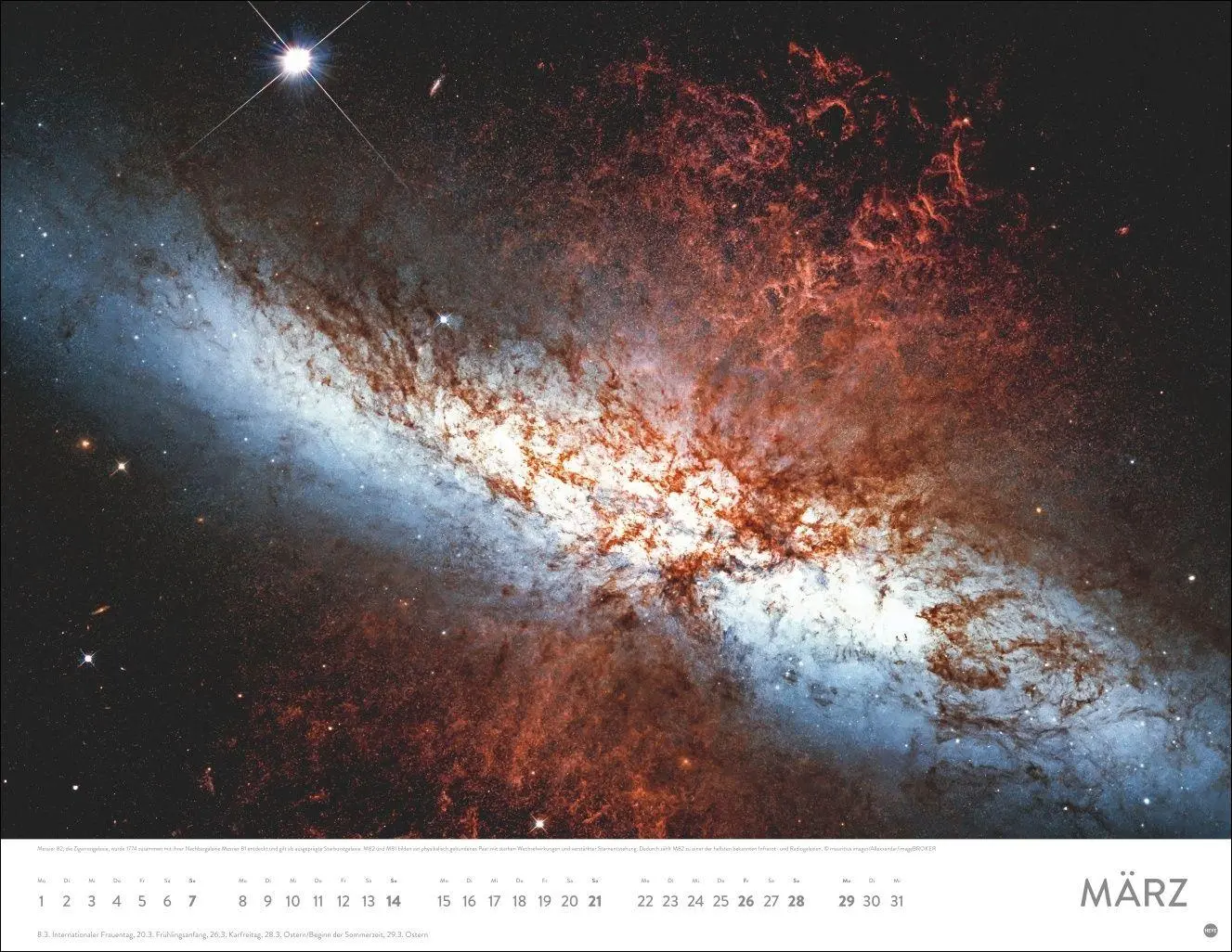 Bild: 9783756416455 | Das Universum Posterkalender 2027 | Heye | Kalender | Spiralbindung