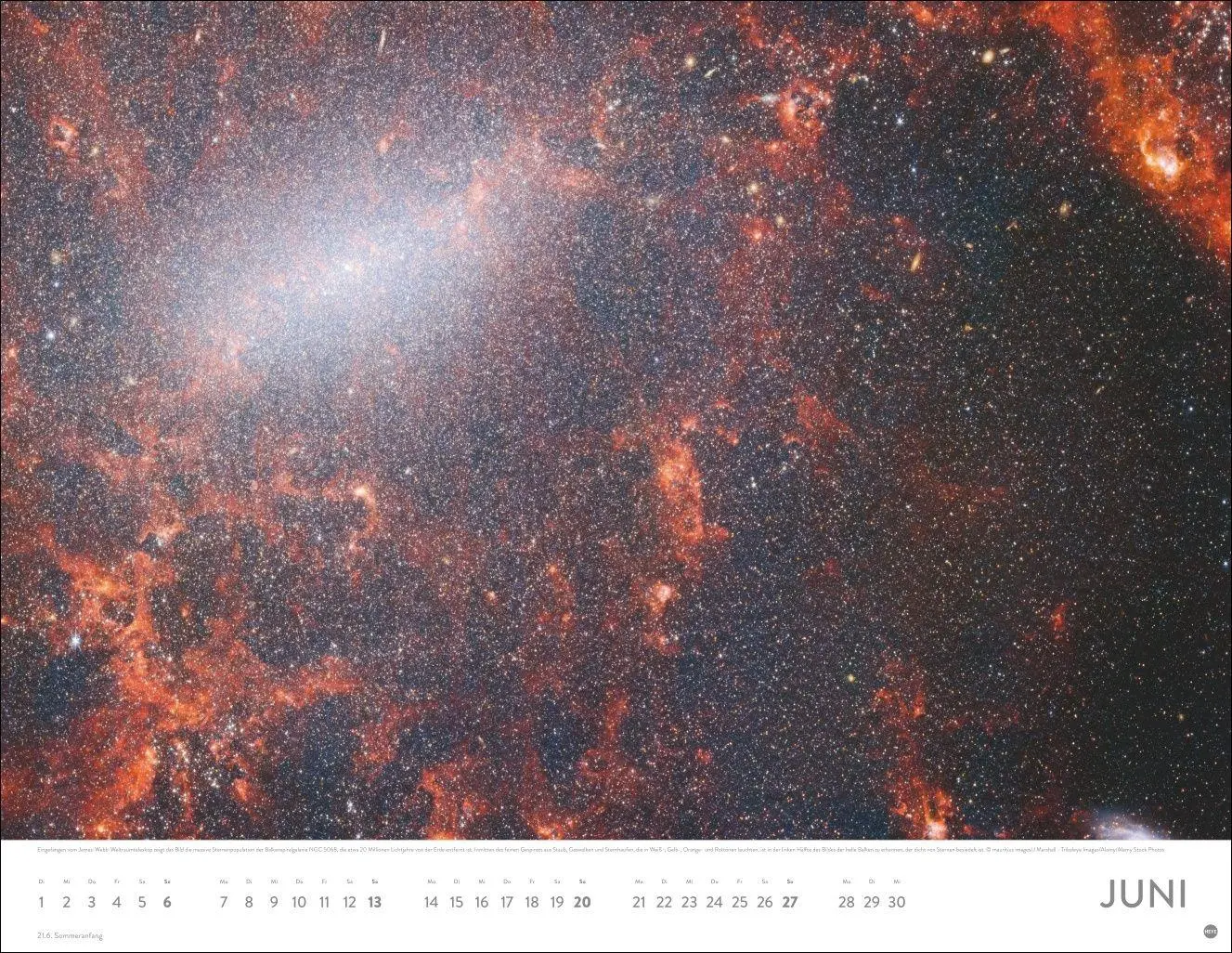 Bild: 9783756416455 | Das Universum Posterkalender 2027 | Heye | Kalender | Spiralbindung