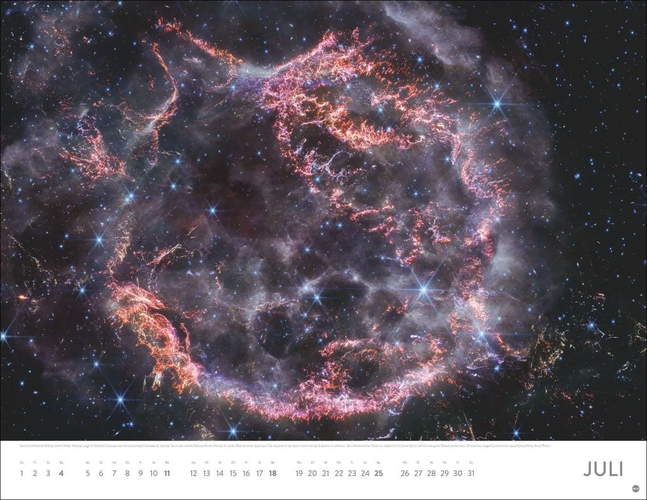 Bild: 9783756416455 | Das Universum Posterkalender 2027 | Heye | Kalender | Spiralbindung