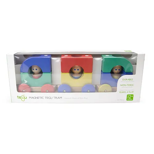 Cover: 858790006555 | tegu Baby Big Tram 12 Teile | 5700655 | 2020 | tegu
