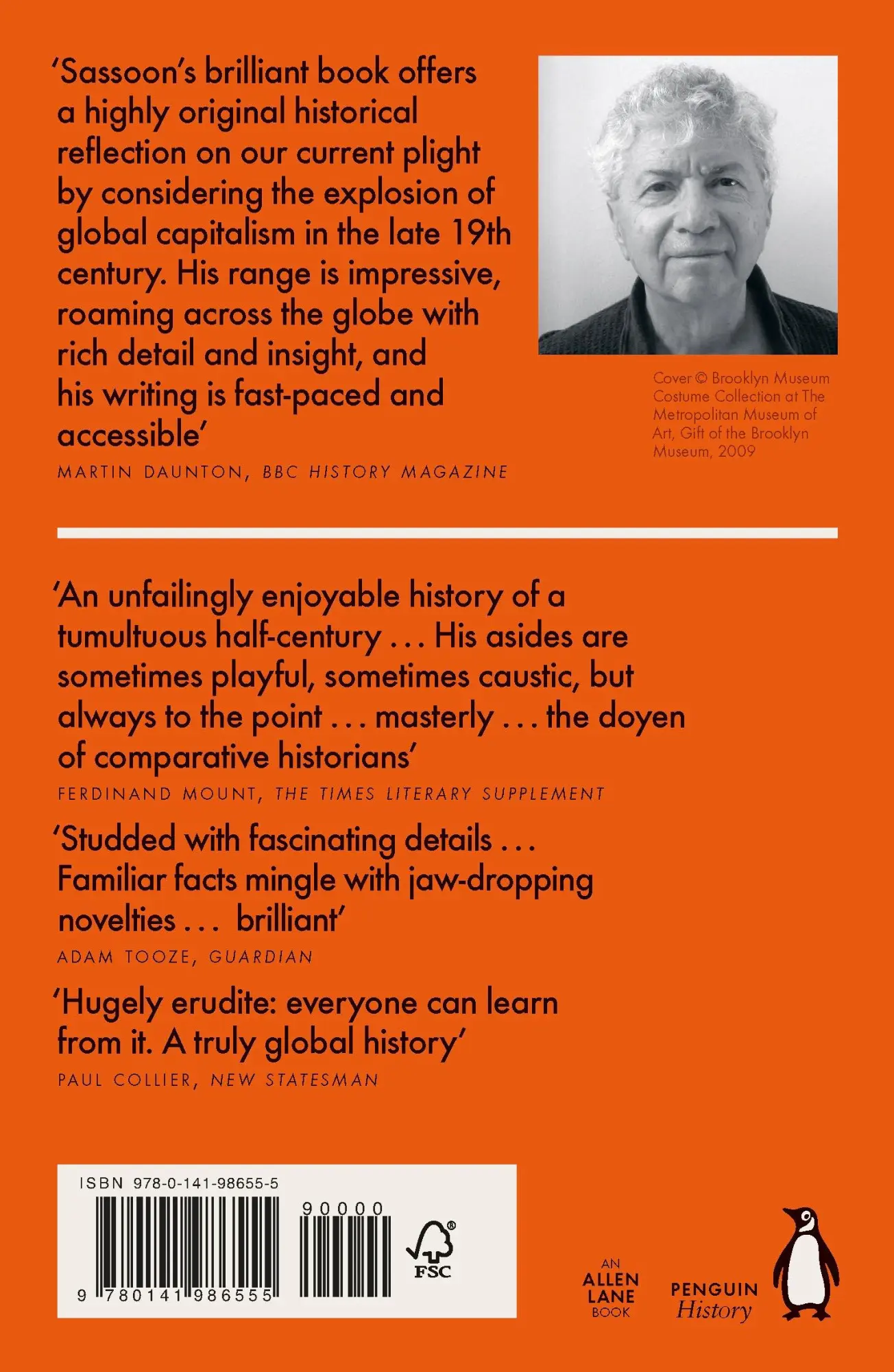 Rückseite: 9780141986555 | The Anxious Triumph | A Global History of Capitalism, 1860-1914 | Buch