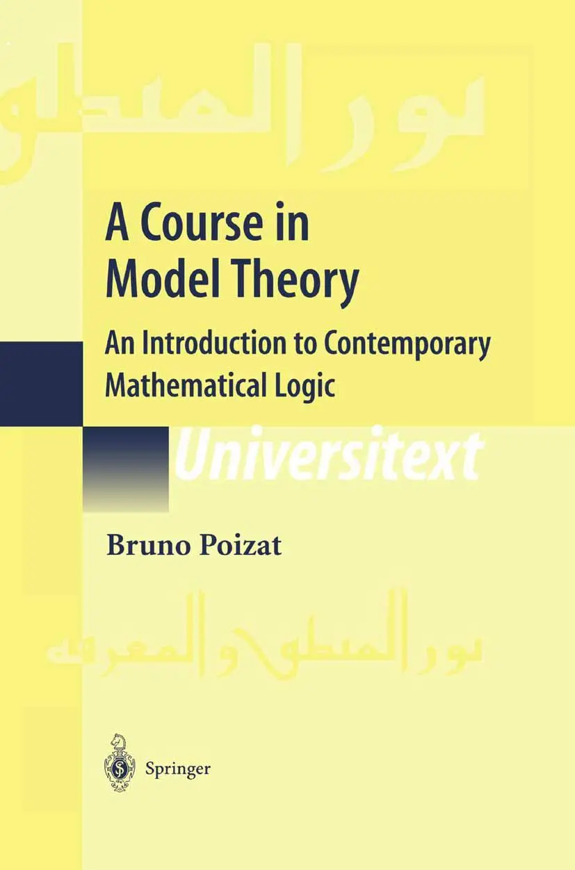 Cover: 9780387986555 | A Course in Model Theory | Bruno Poizat | Buch | xxxi | Englisch
