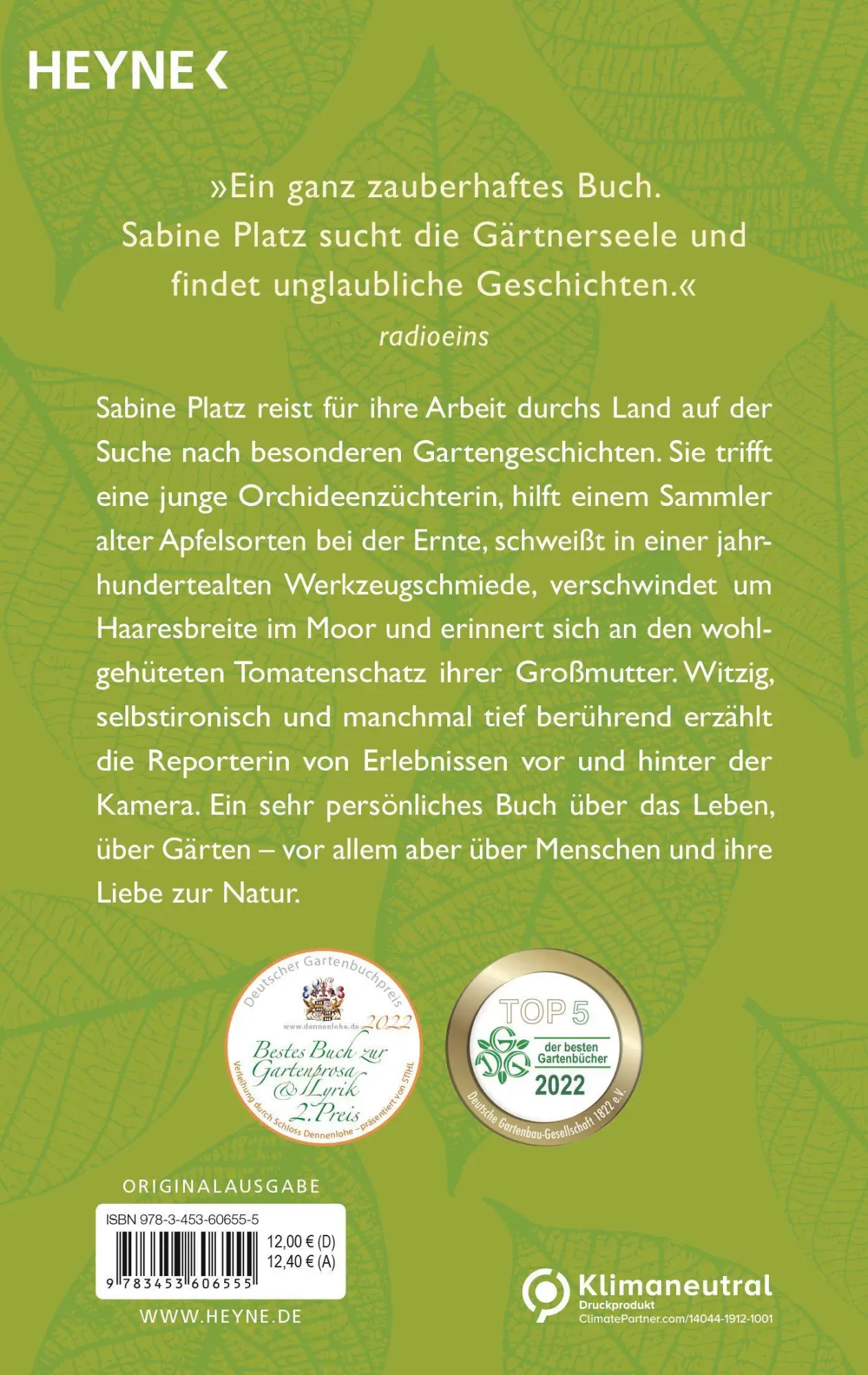Bild: 9783453606555 | Im Garten | Sabine Platz | Taschenbuch | 288 S. | Deutsch | 2023