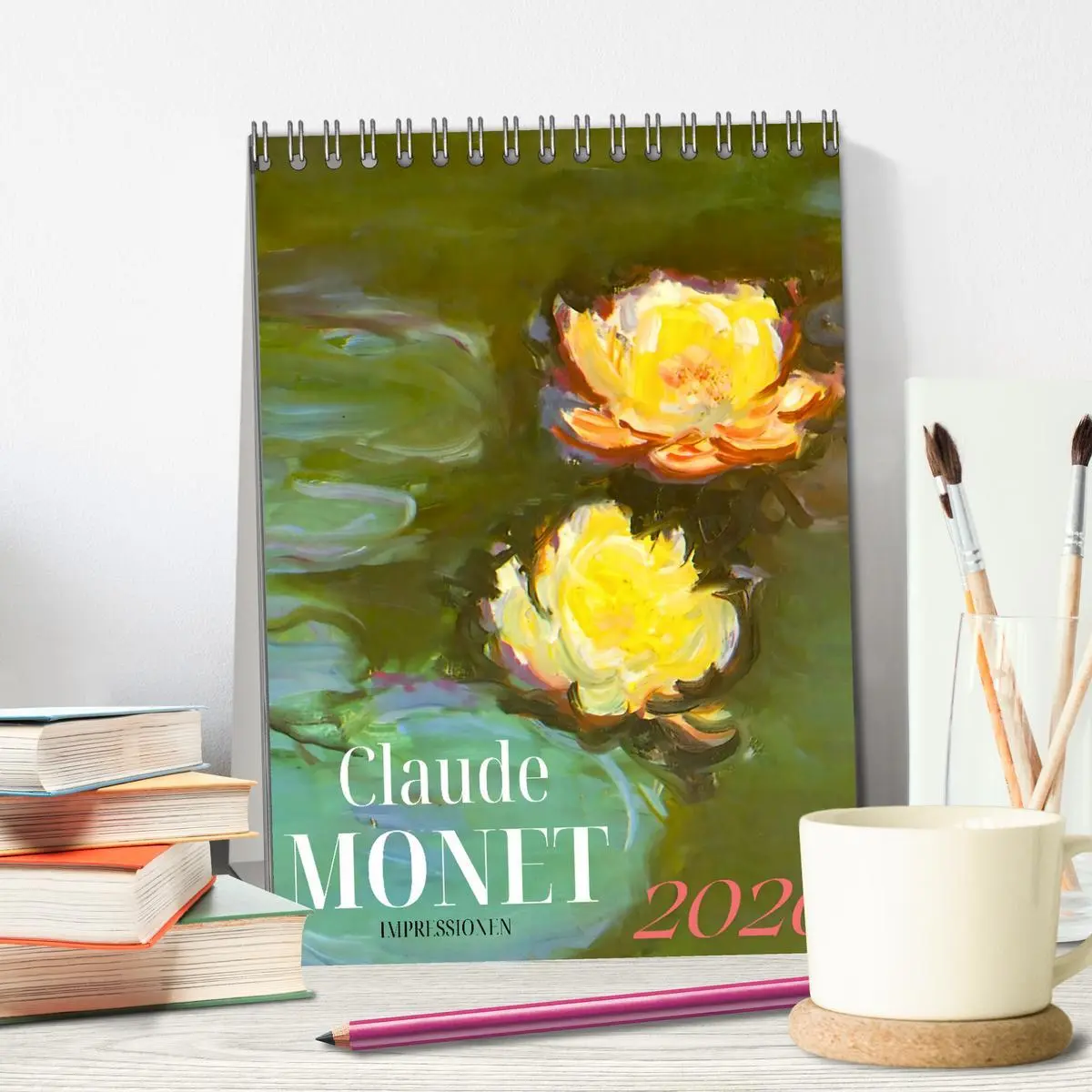 Bild: 9783457286555 | Claude Monet Impressionen 2026 (Tischkalender 2026 DIN A5 hoch),...