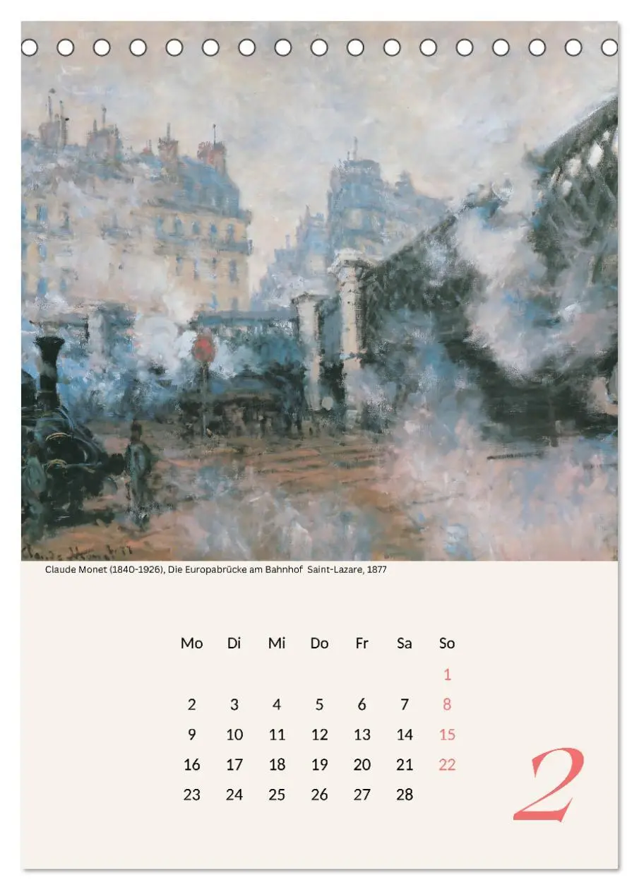 Bild: 9783457286555 | Claude Monet Impressionen 2026 (Tischkalender 2026 DIN A5 hoch),...