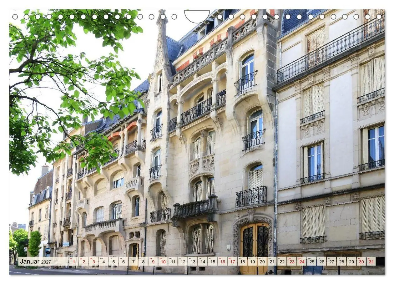 Bild: 9783594286555 | Nancy - Eine Perle Lothringens (Wandkalender 2027 DIN A4 quer),...