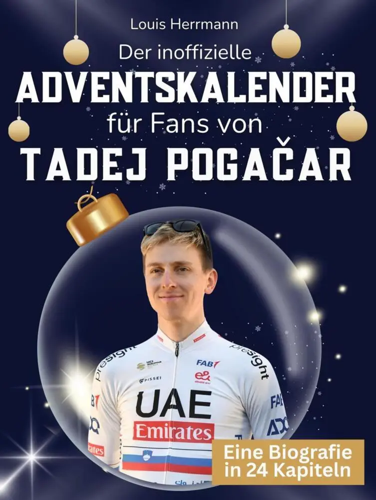 Cover: 9783695336555 | Der inoffizielle Adventskalender für Fans von Tadej Pogacar | Herrmann