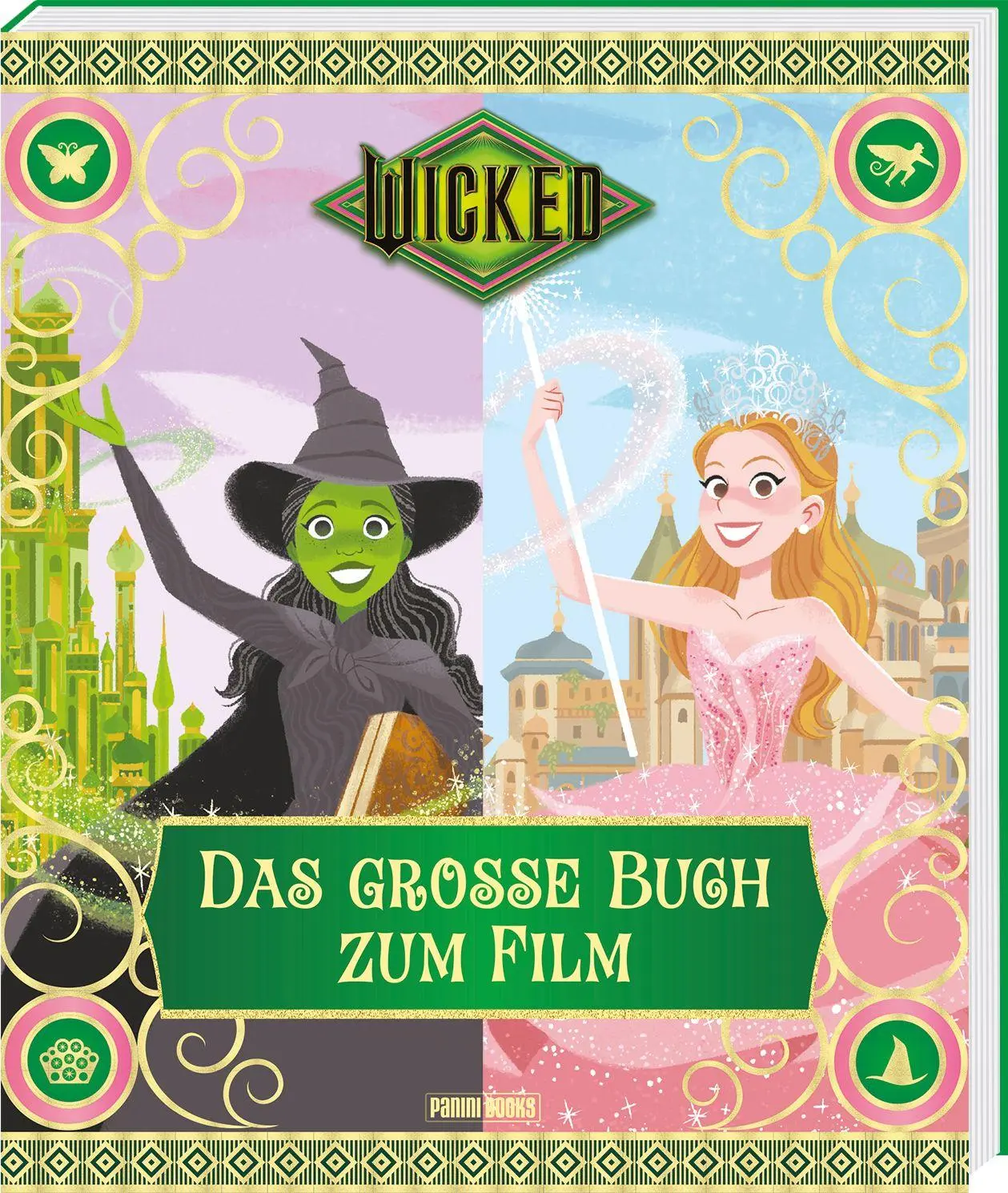 Cover: 9783833246555 | Wicked: Das große Buch zum Film | Mary Man-Kong (u. a.) | Buch | 96 S.
