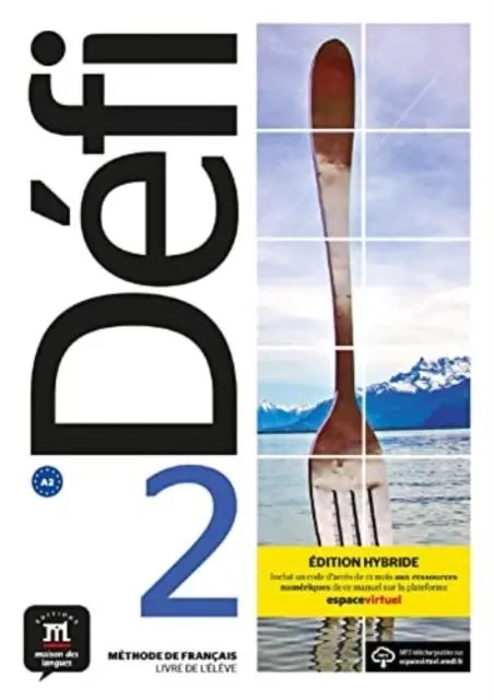 Cover: 9788419236555 | Defi 2 - Edition hybride - Livre de l'eleve + audio MP3. A2 | Buch
