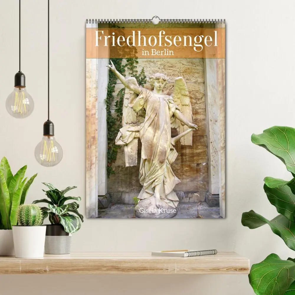 Bild: 9783435946655 | Friedhofsengel in Berlin (Wandkalender 2025 DIN A2 hoch), CALVENDO...