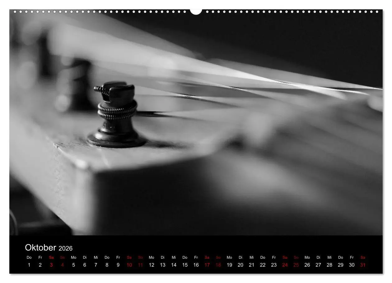 Bild: 9783457896655 | Regelwerke - Details alter E-Gitarren (Wandkalender 2026 DIN A2...