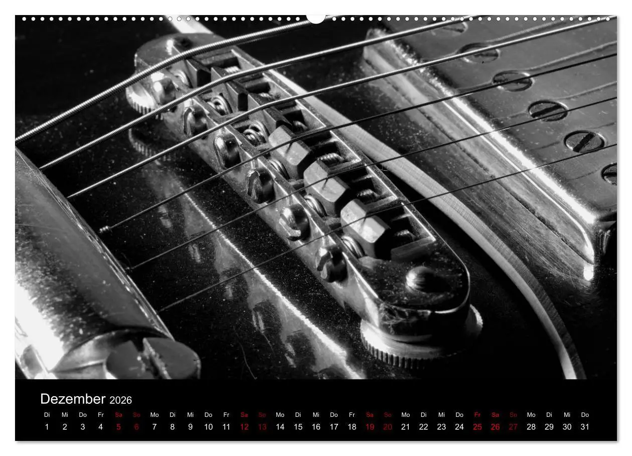 Bild: 9783457896655 | Regelwerke - Details alter E-Gitarren (Wandkalender 2026 DIN A2...