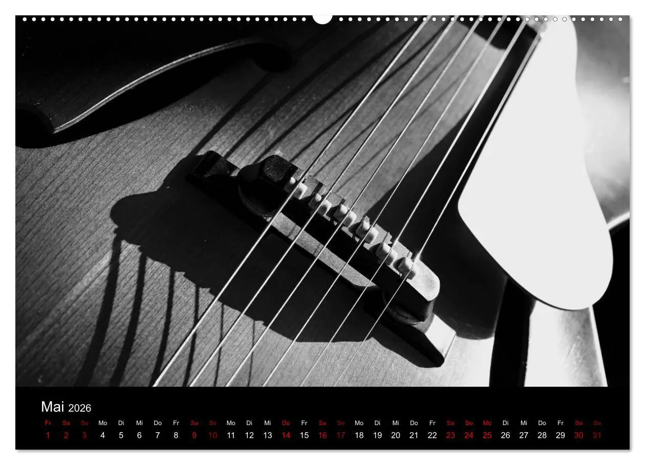 Bild: 9783457896655 | Regelwerke - Details alter E-Gitarren (Wandkalender 2026 DIN A2...