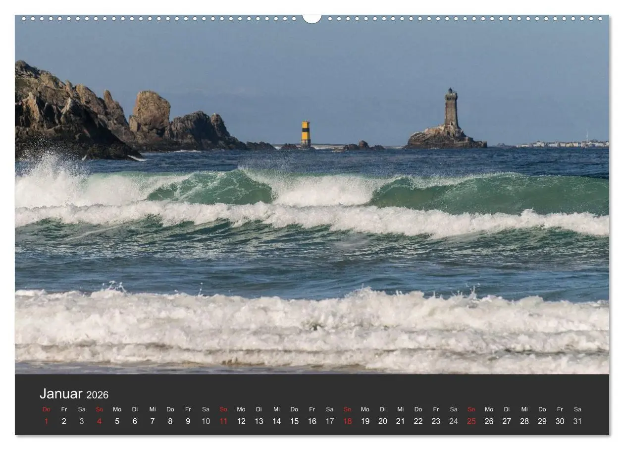 Bild: 9783516056655 | Bretagne - Cap Sizun (Wandkalender 2026 DIN A2 quer), CALVENDO...