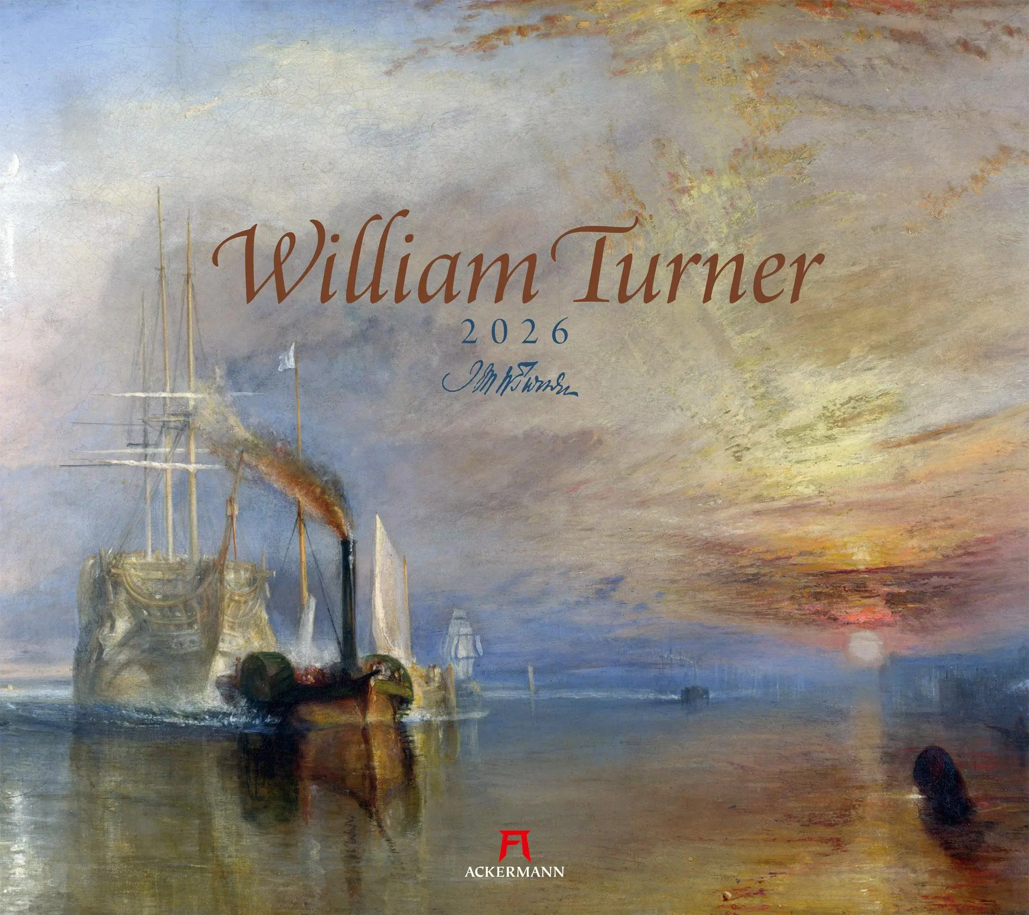 Cover: 9783838426655 | William Turner Kalender 2026 | William Turner (u. a.) | Kalender