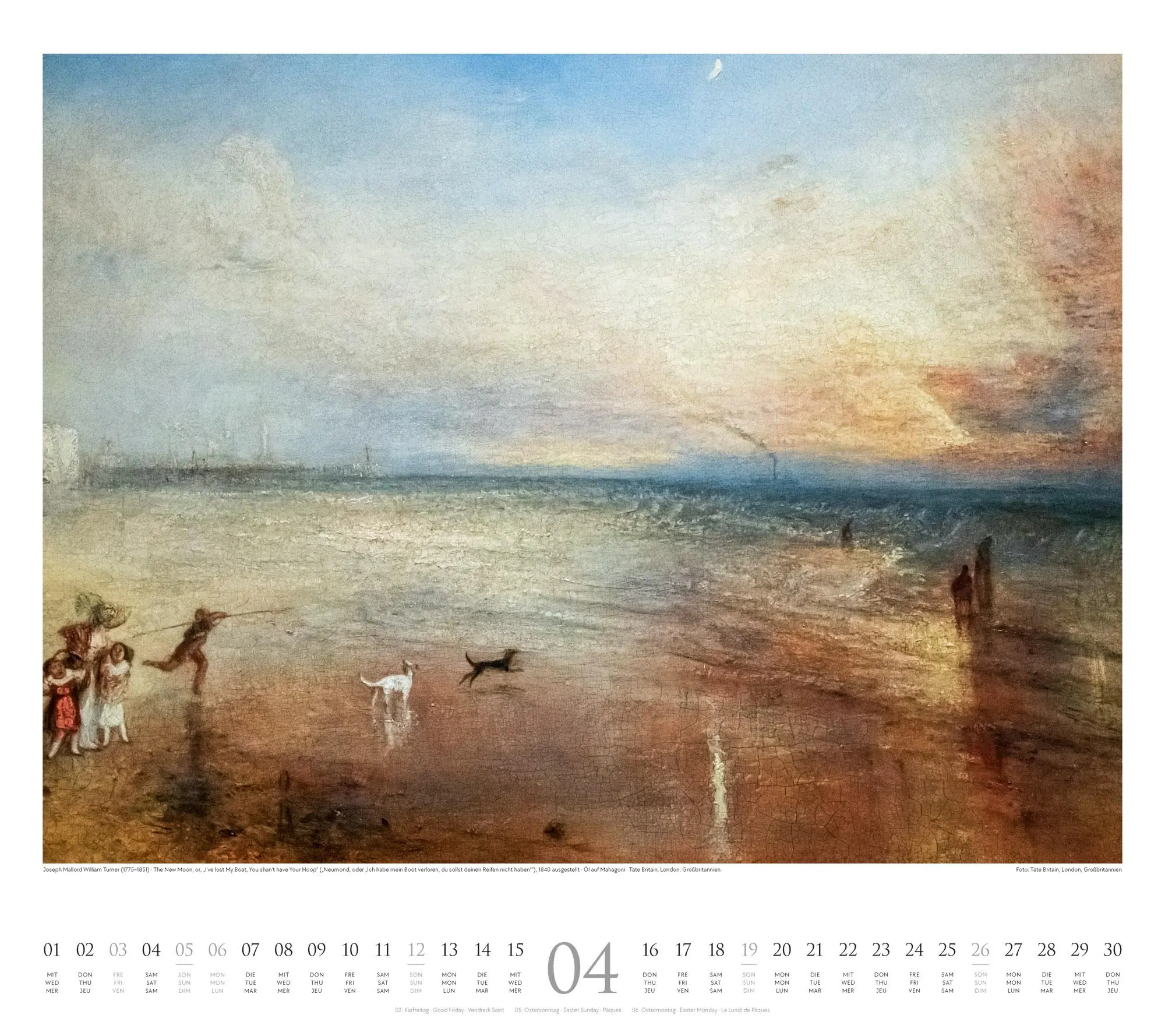 Bild: 9783838426655 | William Turner Kalender 2026 | William Turner (u. a.) | Kalender