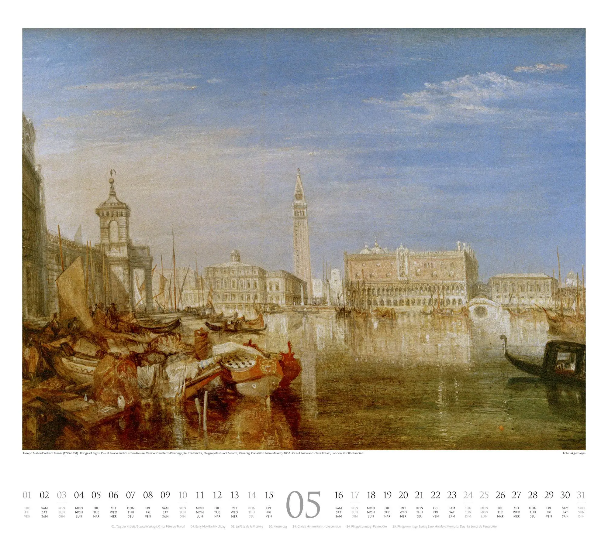 Bild: 9783838426655 | William Turner Kalender 2026 | William Turner (u. a.) | Kalender