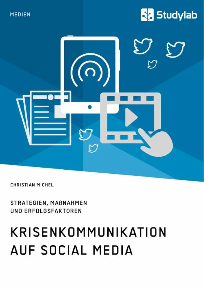 Cover: 9783960956655 | Krisenkommunikation auf Social Media. Strategien, Maßnahmen und...