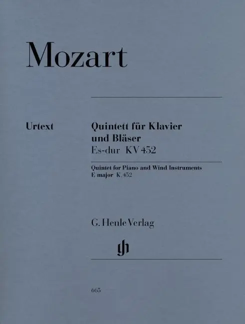 Cover: 9790201806655 | Quintet In E Flat Major KV 452 | Wolf-Dieter Seiffert (u. a.) | Buch