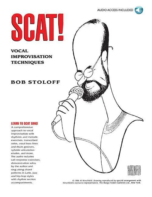 Cover: 9780962846755 | Scat! Vocal Improvisation Techniques (Book/Online Audio) | Bob Stoloff