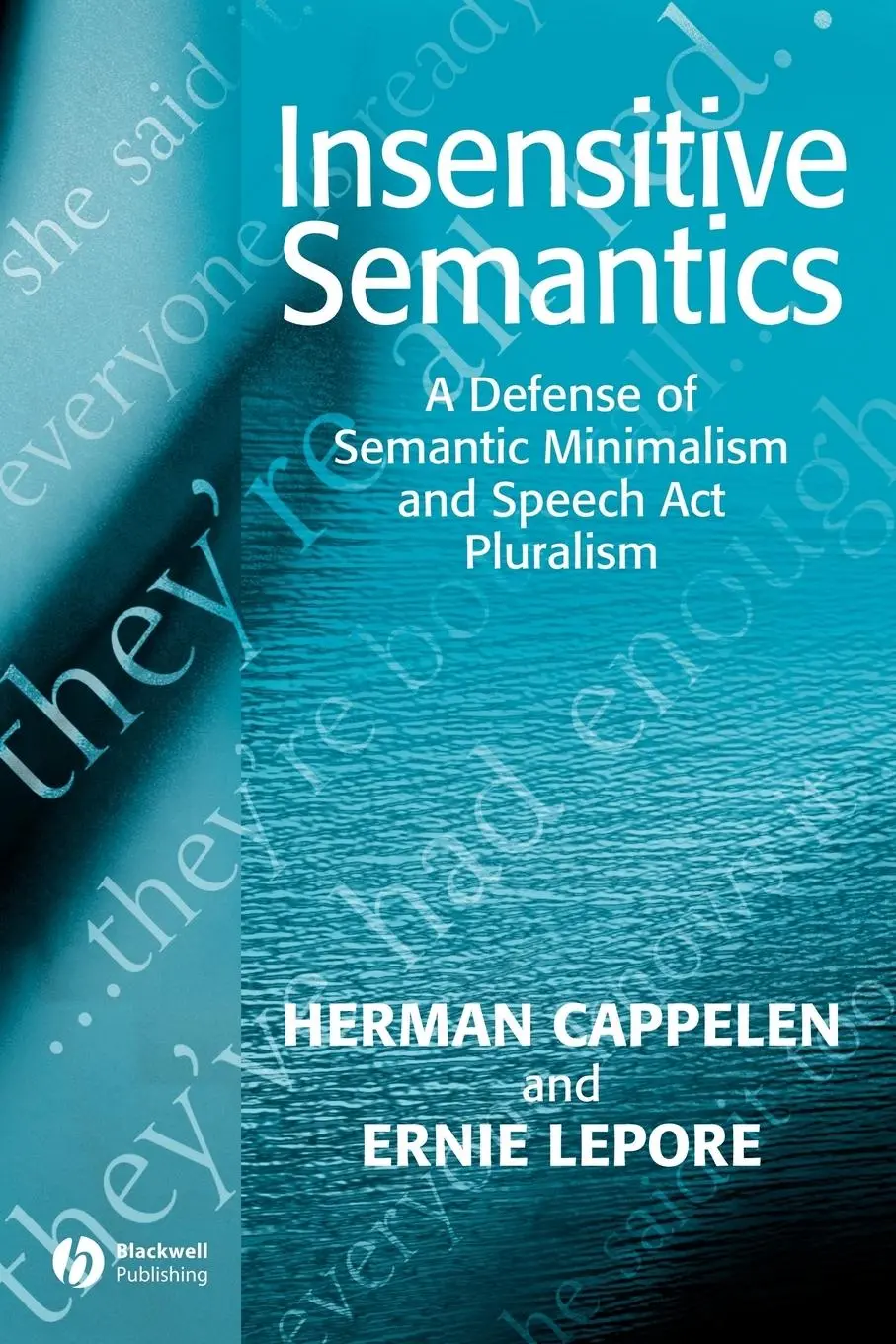 Cover: 9781405126755 | Insensitive Semantics | Herman Cappelen (u. a.) | Taschenbuch | 2005