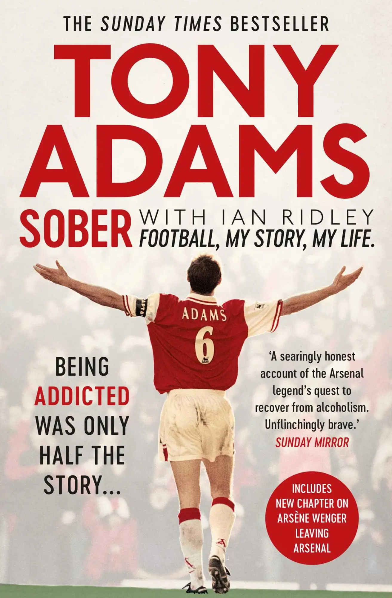 Cover: 9781471156755 | Sober | Football. My Story. My Life. | Tony Adams | Taschenbuch | 2019