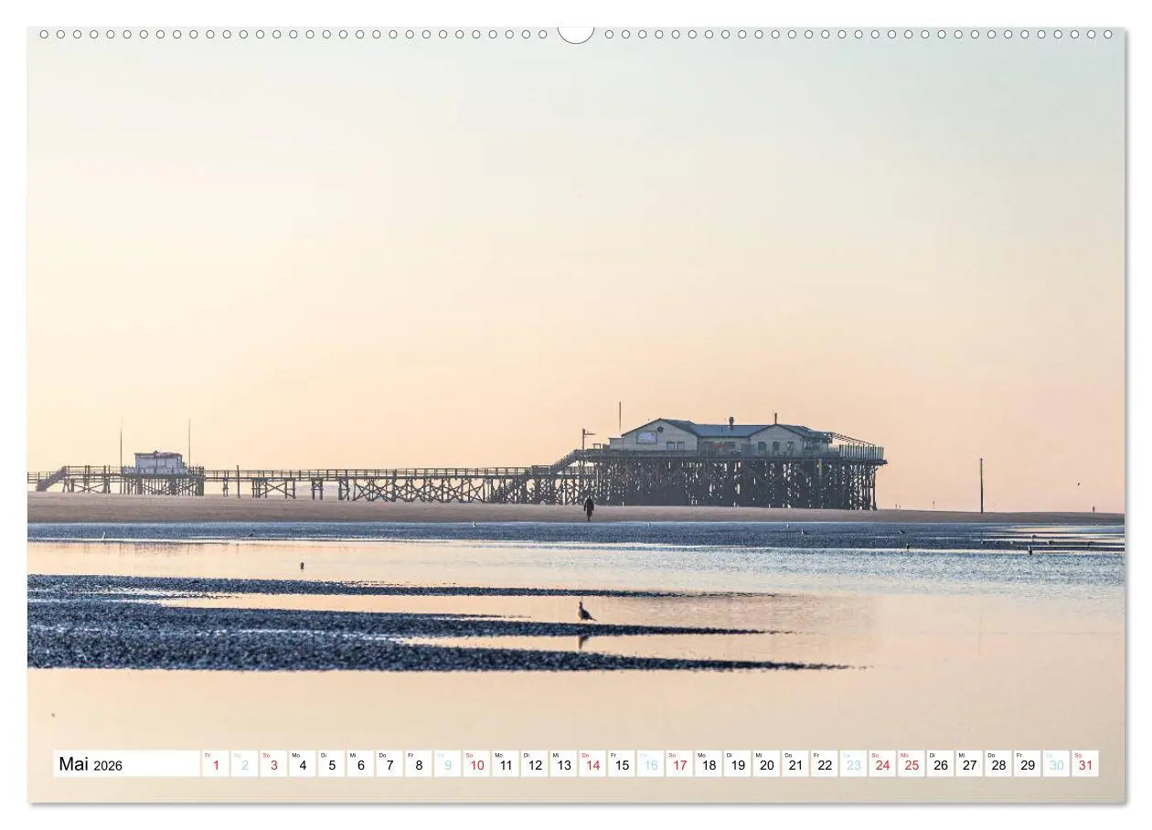 Bild: 9783457716755 | Faszination Sankt Peter-Ording (Wandkalender 2026 DIN A2 quer),...