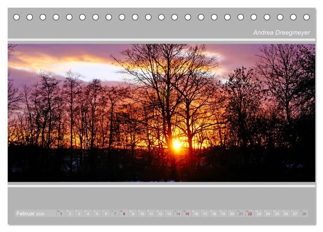 Bild: 9783457886755 | Krummhörn im Panorama-Format (Tischkalender 2026 DIN A5 quer),...