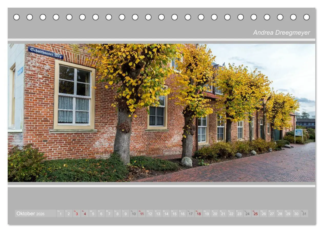 Bild: 9783457886755 | Krummhörn im Panorama-Format (Tischkalender 2026 DIN A5 quer),...