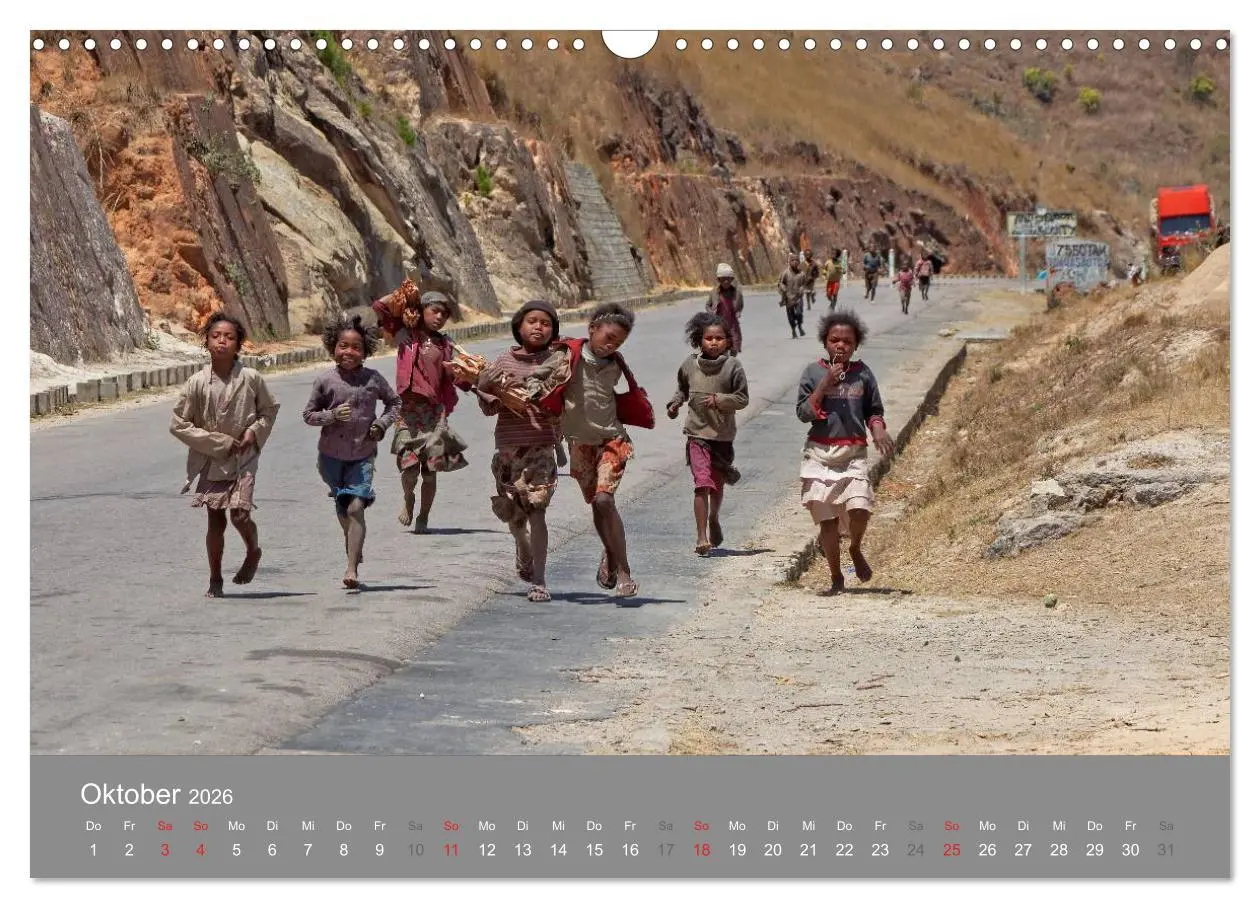 Bild: 9783457956755 | Alltag in Madagaskar (Wandkalender 2026 DIN A3 quer), CALVENDO...