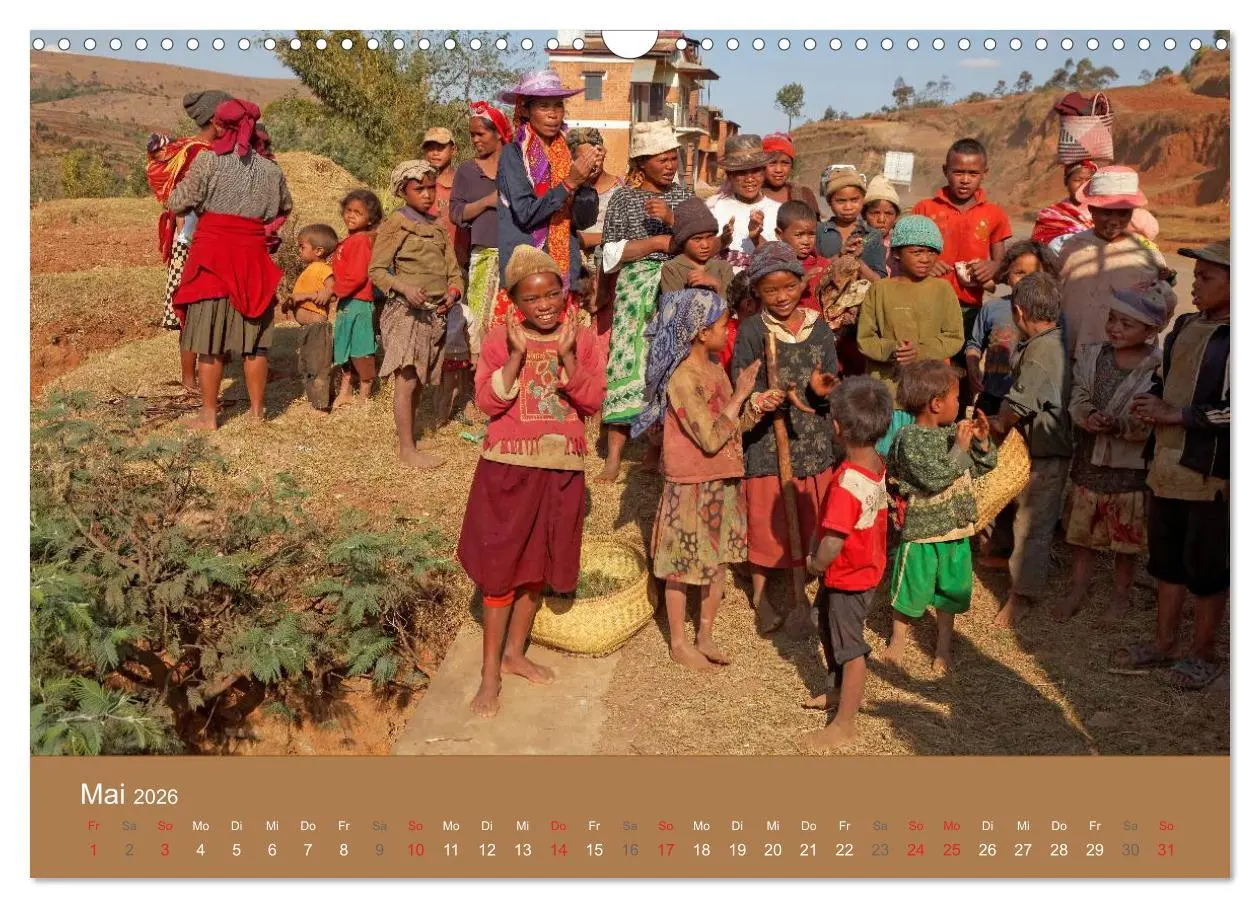 Bild: 9783457956755 | Alltag in Madagaskar (Wandkalender 2026 DIN A3 quer), CALVENDO...