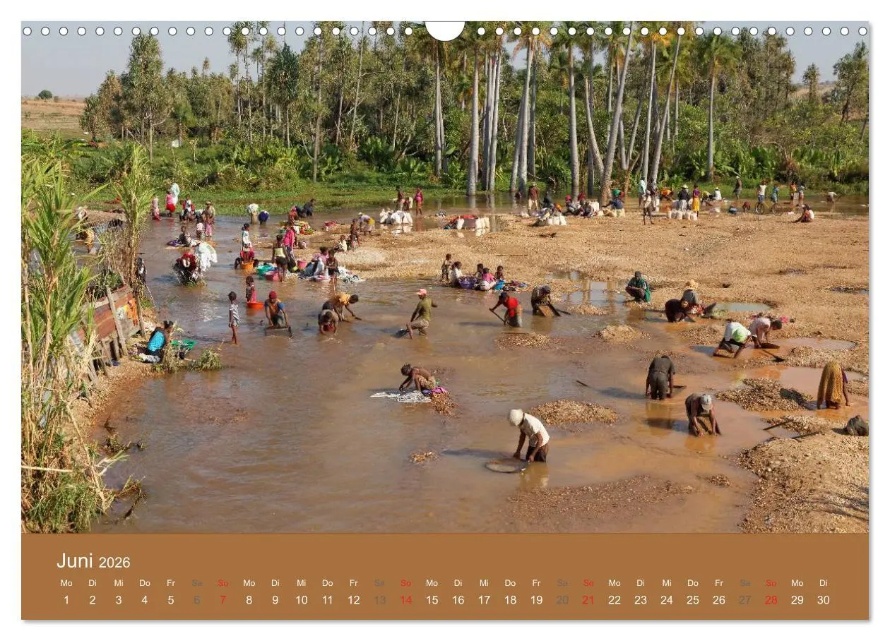 Bild: 9783457956755 | Alltag in Madagaskar (Wandkalender 2026 DIN A3 quer), CALVENDO...