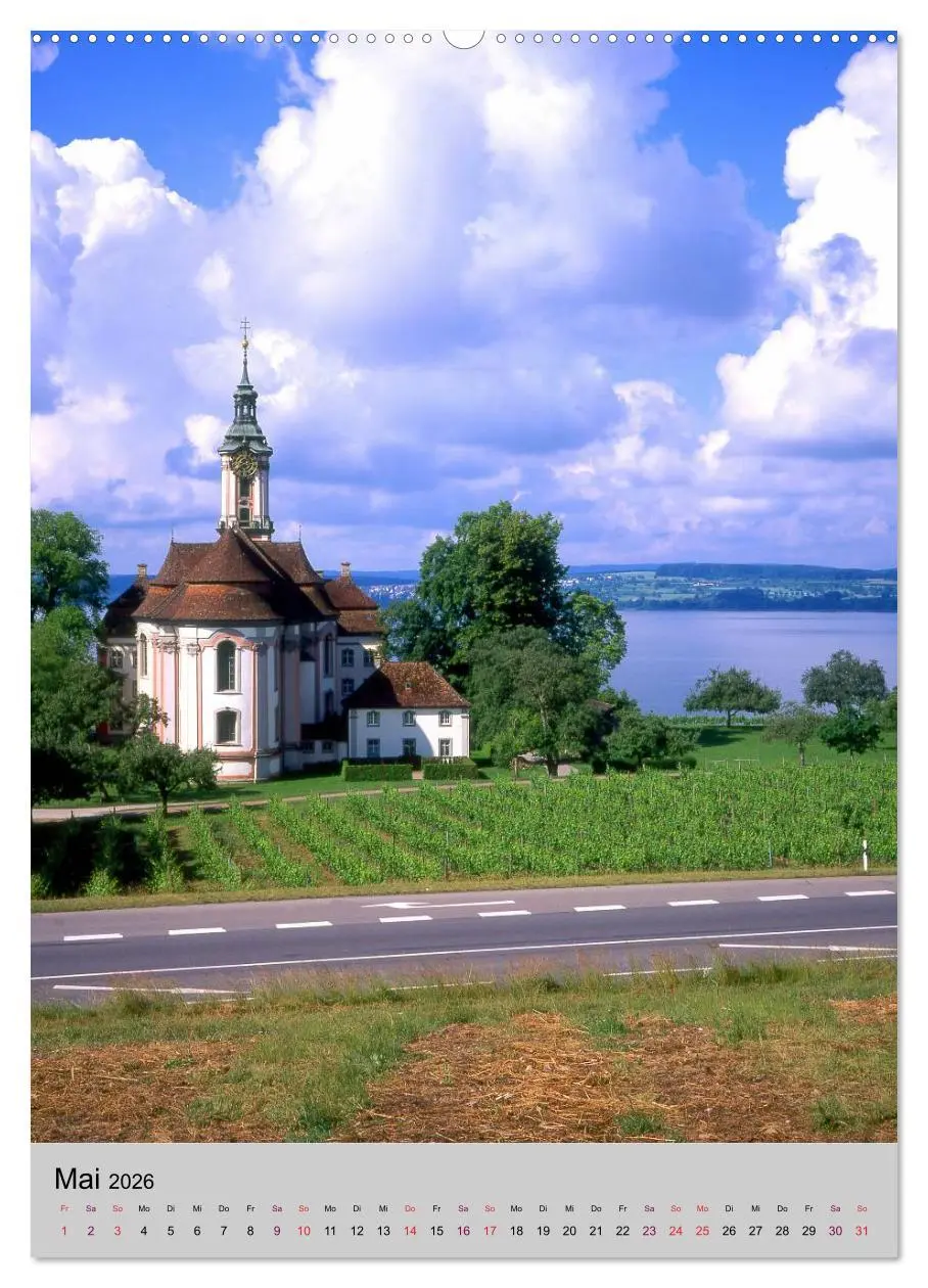 Bild: 9783516426755 | Der Bodensee mit seinen Sehenswürdigkeiten (Wandkalender 2026 DIN...