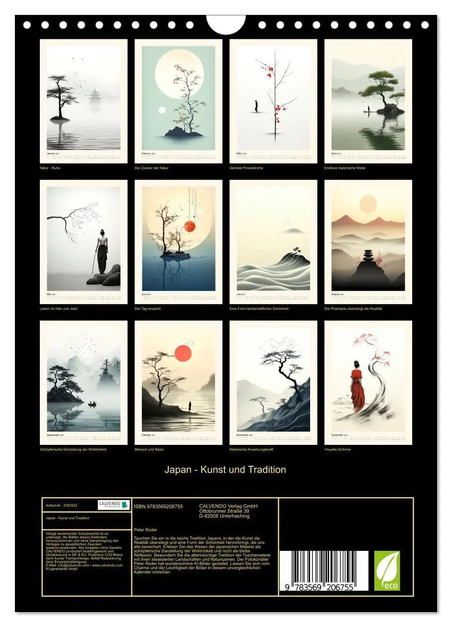 Bild: 9783569206755 | Japan - Kunst und Tradition (Wandkalender 2027 DIN A4 hoch),...