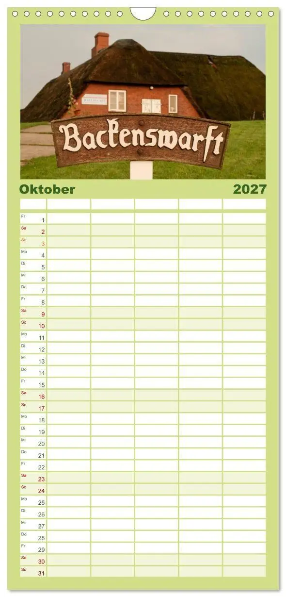 Bild: 9783594336755 | Familienplaner 2027 - Hallig Hooge - zwischen Himmel und Erde mit 5...