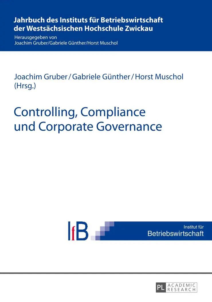 Cover: 9783631646755 | Controlling, Compliance und Corporate Governance | Gruber (u. a.)