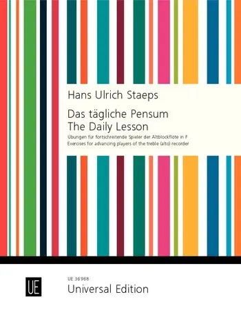 Cover: 9790008086755 | Staeps, H: Das tägliche Pensum | Hans Ulrich Staeps | Taschenbuch