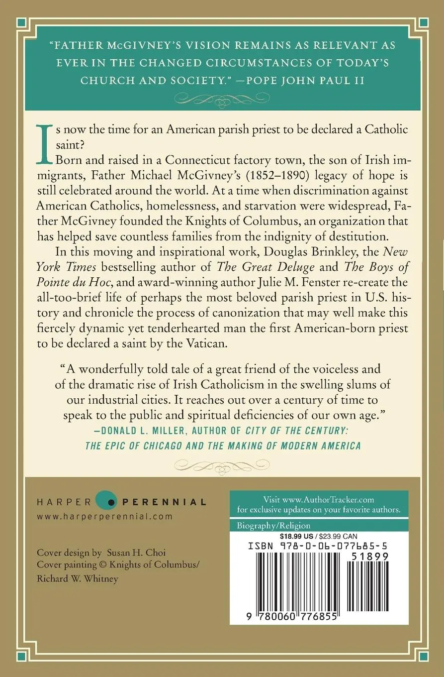 Rückseite: 9780060776855 | Parish Priest | Father Michael McGivney and American Catholicism
