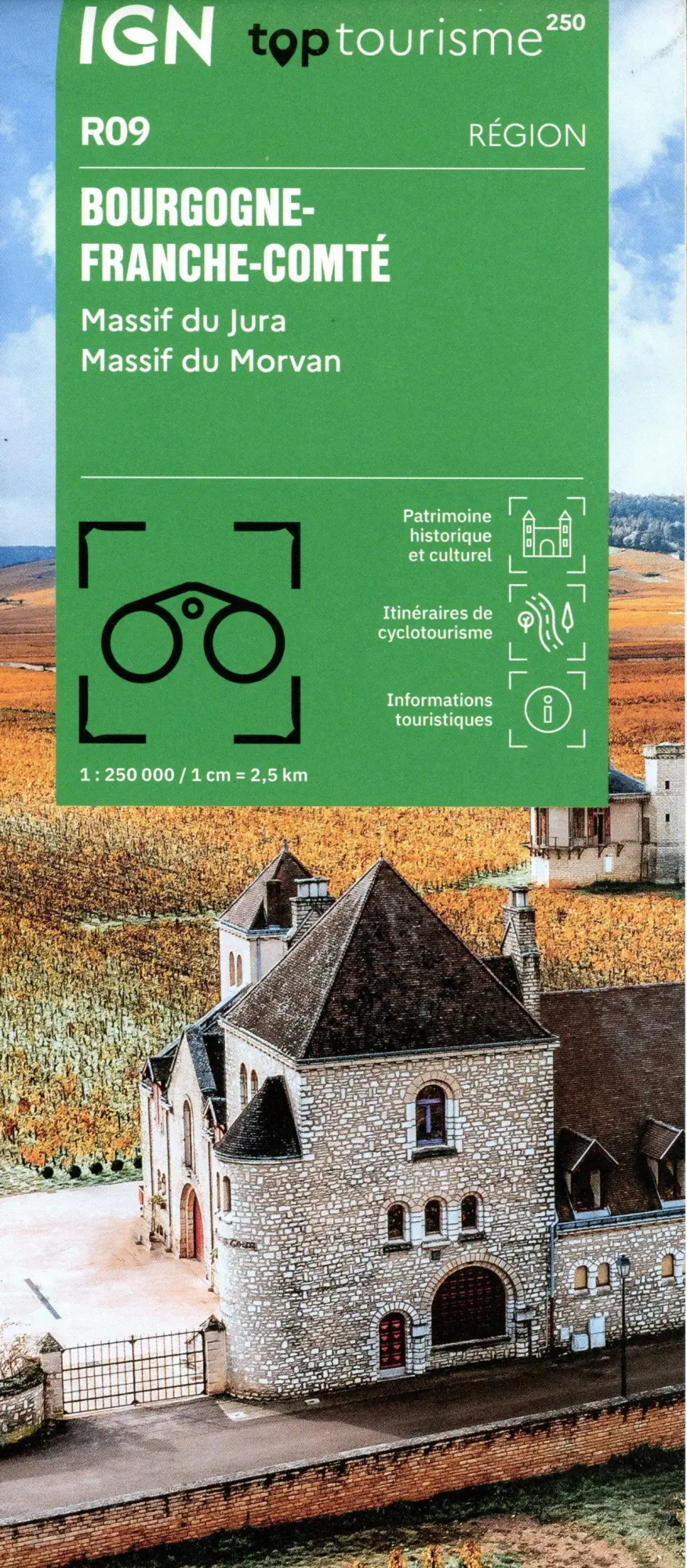 Cover: 9782758556855 | R09 Bourgogne Franche-Comté | (Land-)Karte | Französisch | 2025