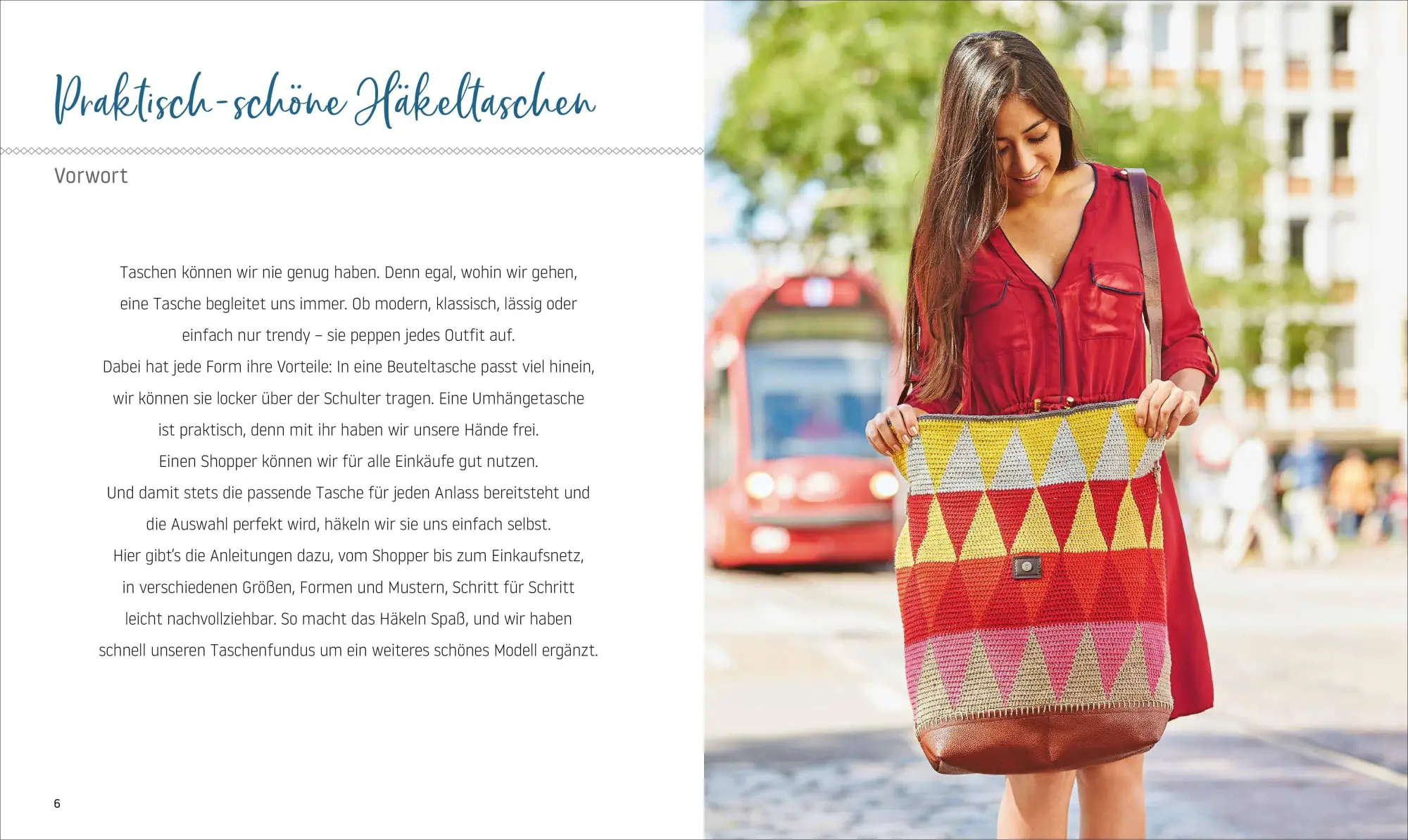 Bild: 9783841066855 | Trendige Taschen häkeln | Originelle Formen und farbenfrohe Muster