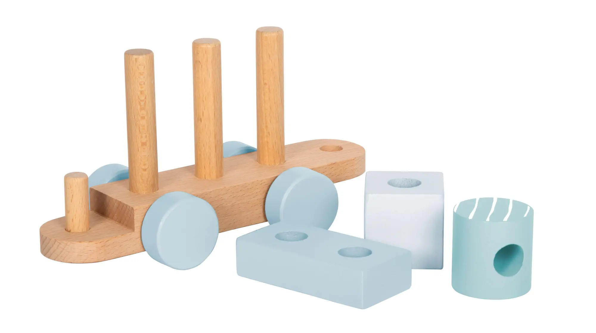 Bild: 4020972126955 | Holzzug blau | 12695 | Deutsch | 2025 | small foot GmbH &amp; Co. KG