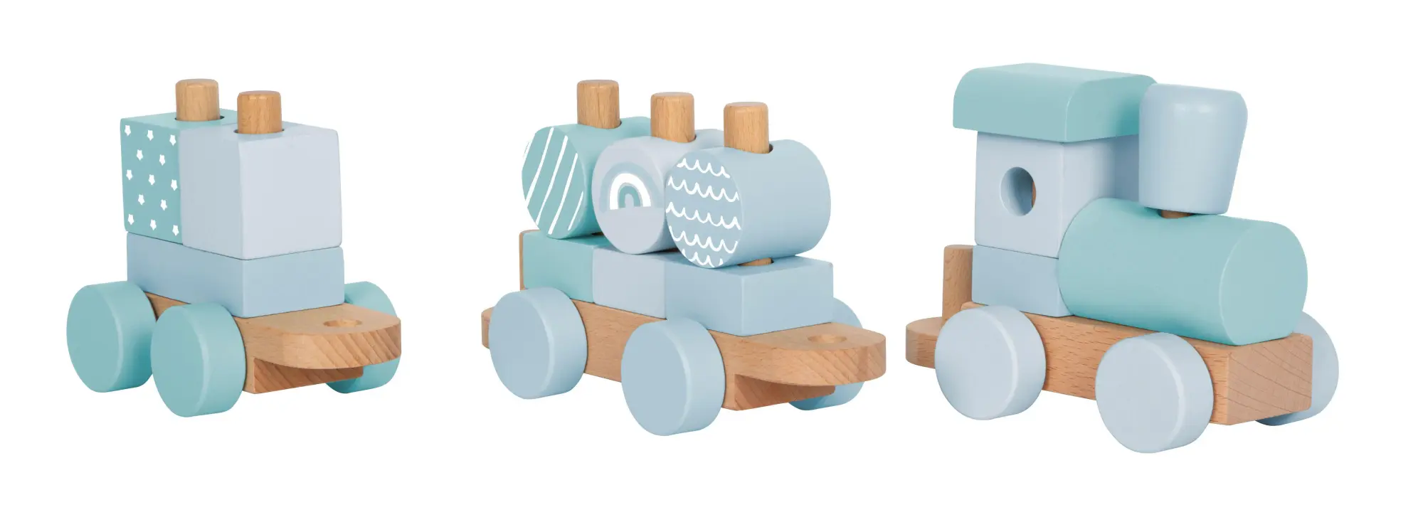 Bild: 4020972126955 | Holzzug blau | 12695 | Deutsch | 2025 | small foot GmbH &amp; Co. KG
