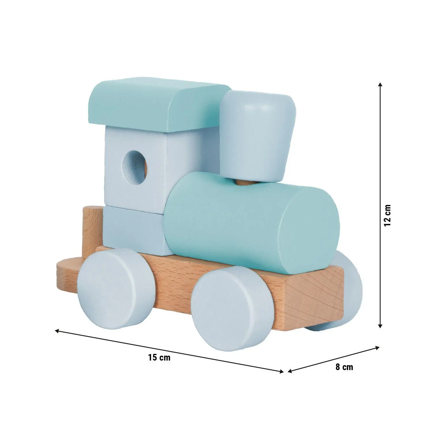 Bild: 4020972126955 | Holzzug blau | 12695 | Deutsch | 2025 | small foot GmbH &amp; Co. KG