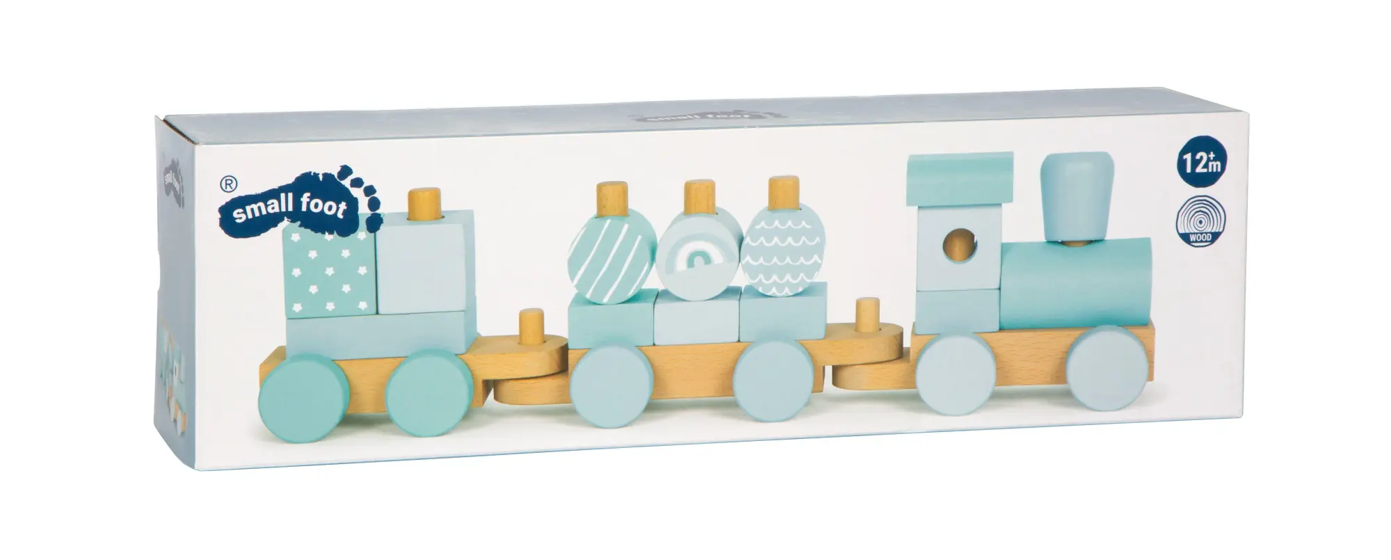 Bild: 4020972126955 | Holzzug blau | 12695 | Deutsch | 2025 | small foot GmbH &amp; Co. KG