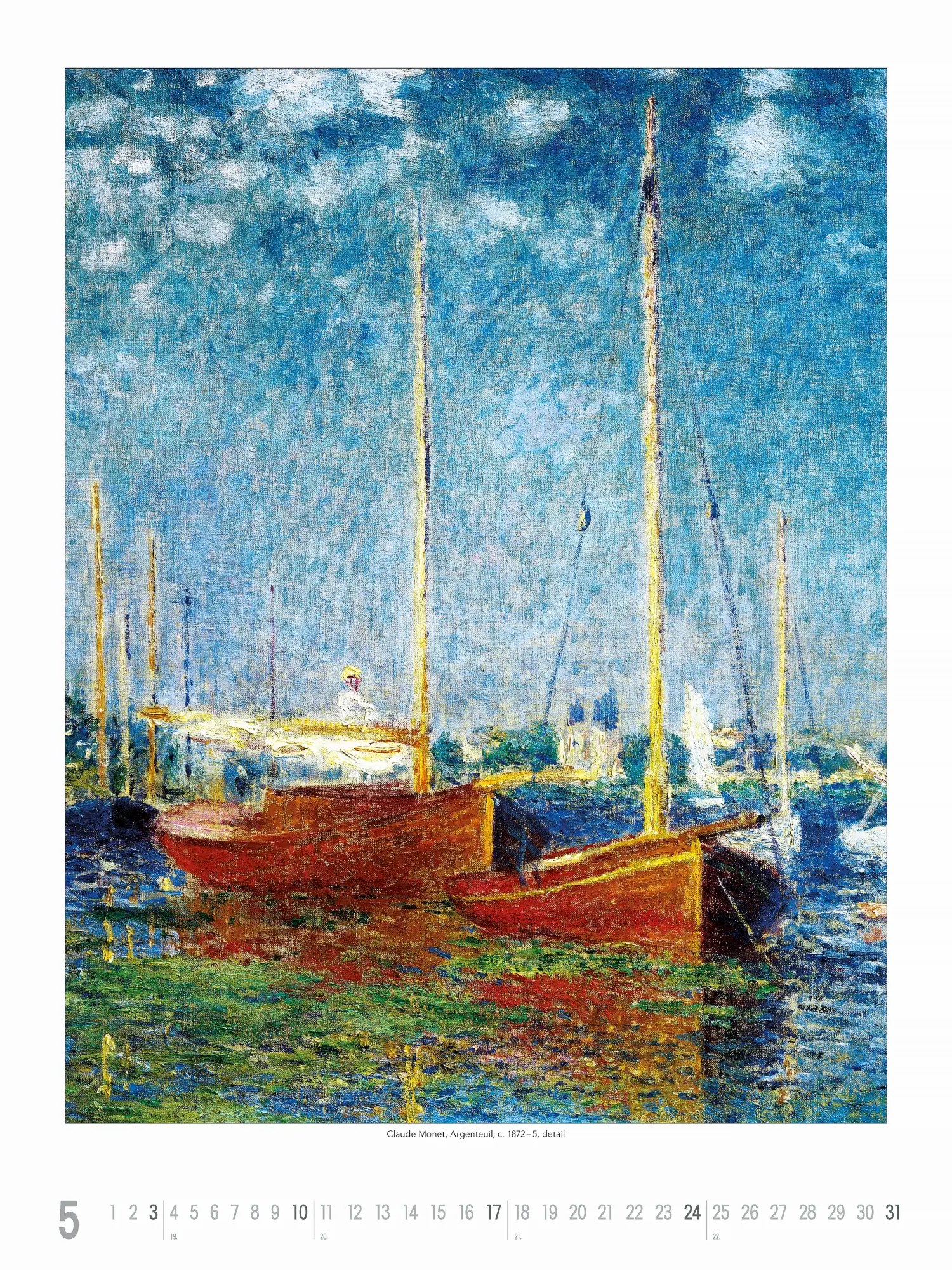 Bild: 4069095007055 | Claude Monet 2026 - Bild-Kalender 42x56 cm - Kunst-Kalender -...