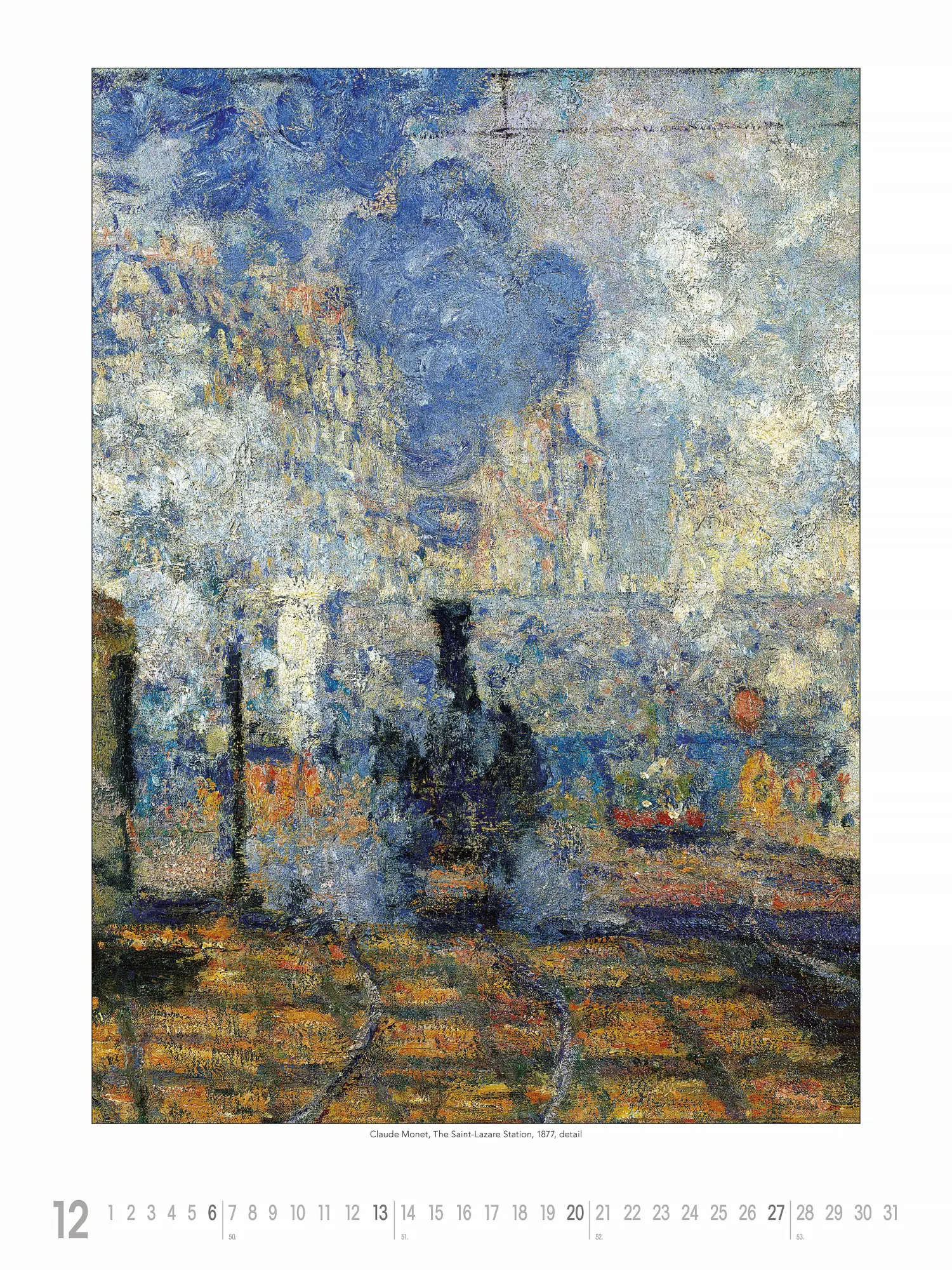 Bild: 4069095007055 | Claude Monet 2026 - Bild-Kalender 42x56 cm - Kunst-Kalender -...