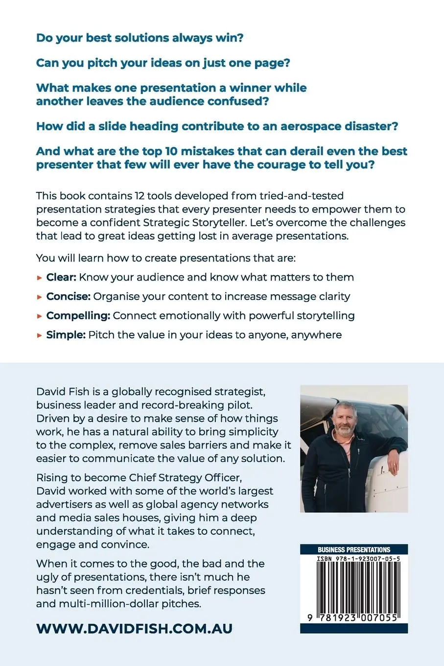 Rückseite: 9781923007055 | What It Takes to Create Winning Presentations | David Fish | Buch